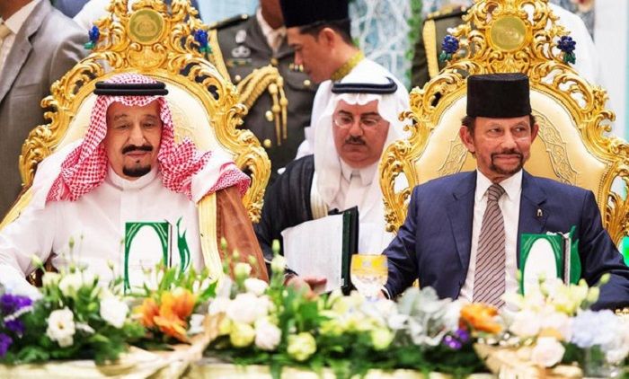 Sultan Hassanal Bolkiah dan Raja Salman