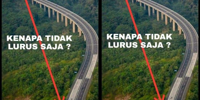 Viral Twit Jalan Berkelok Disebut Pemborosan Kini Terkuak Alasan Sesungguhnya