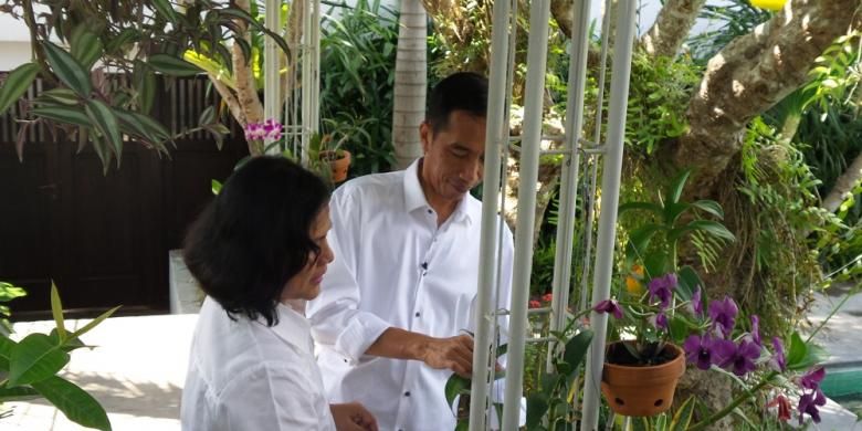 Jokowi dan Iriana