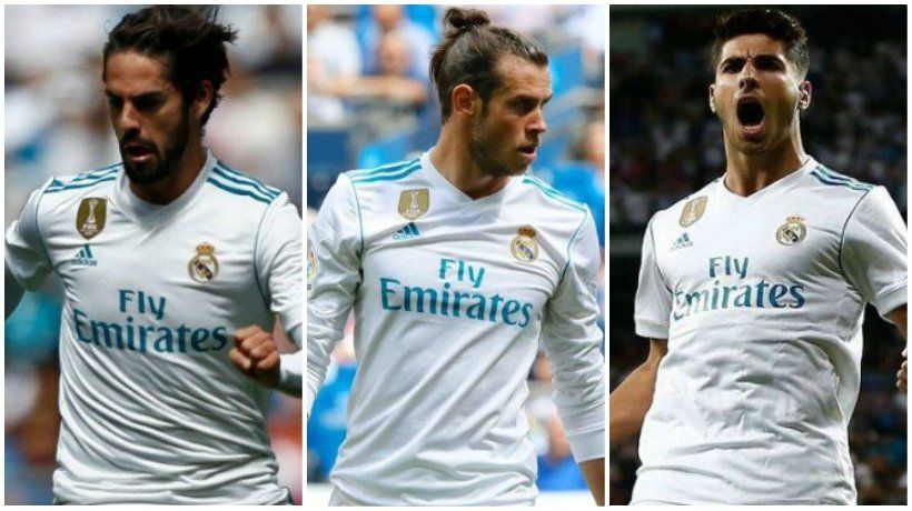 Isco, Bale, Asensio