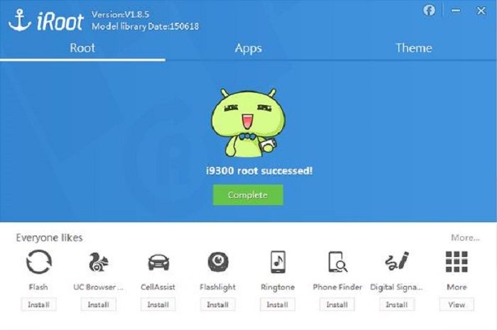 mengoperasikan iRoot dengan komputer