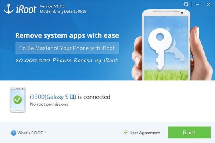 mengoperasikan iRoot dengan komputer