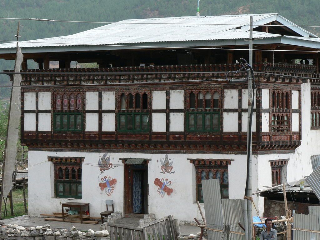 Rumah Tradisional Bhutan