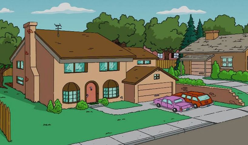 rumah the simpsons