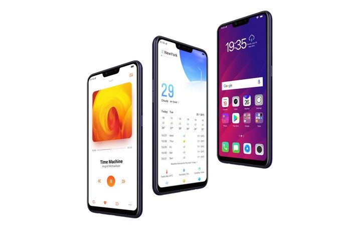 Tampilan ColorOS51 di OPPO A3s