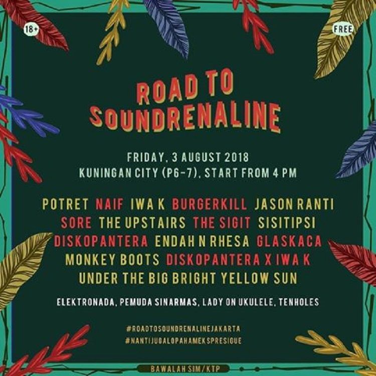 Road to Soundrenaline 2018