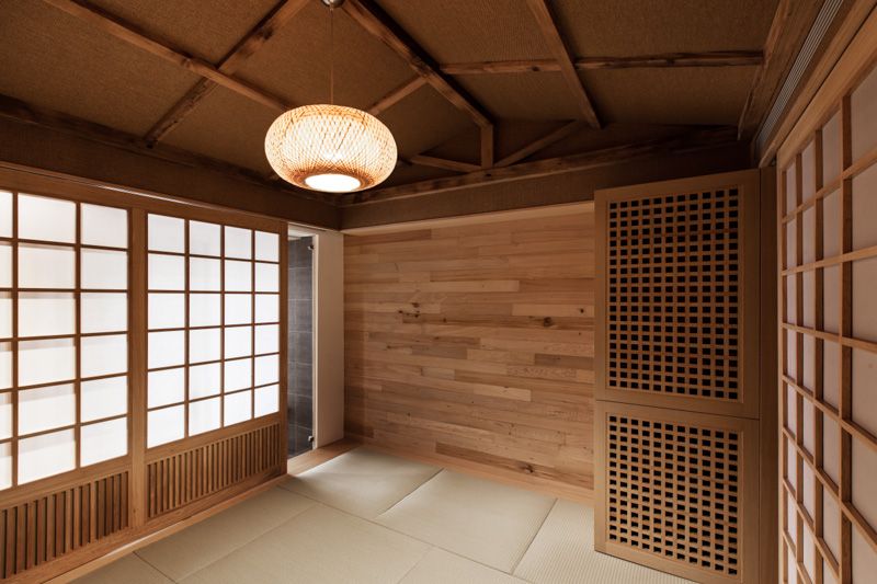 Material kayu pada rumah di Jepang