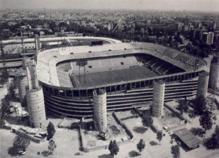 Stadion San Siro AC Milan Tahun 1980