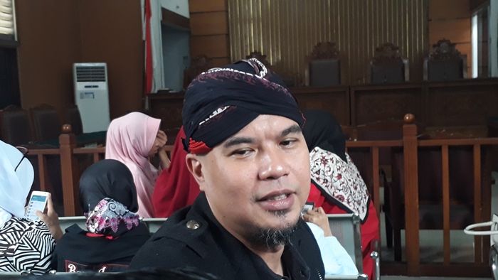 Ahmad Dhani saat ditemui Grid.ID di kawasan Ampera, Jakarta Selatan pada Senin (13/8/2018)