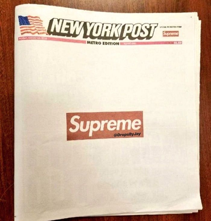 Supreme x koran New York Post