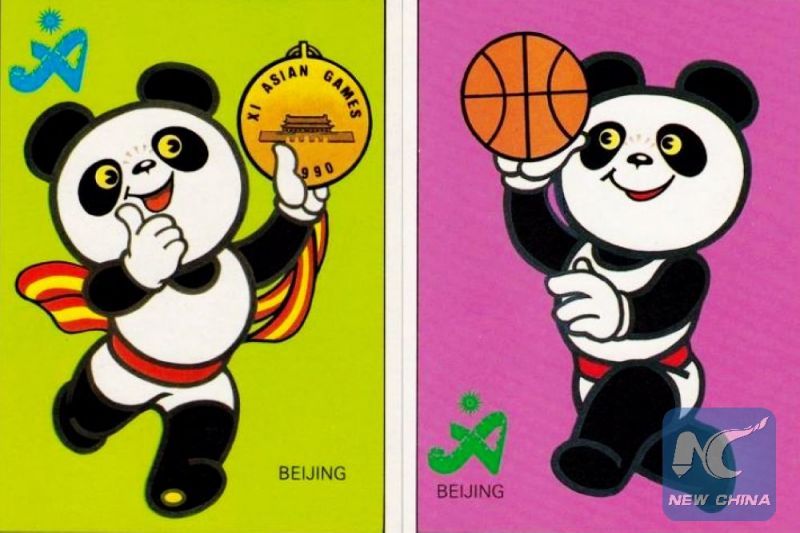 Maskot Asian Games 1990