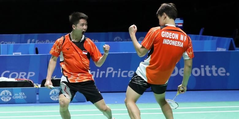 Kevin Sanjaya dan Marcus F. Gideon