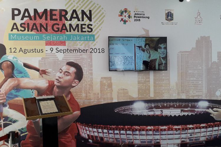 Museum Sejarah Jakarta membuka pameran Asian Games dan menyambut delegasi negara - negara asing selama Asian Games 2018 berlangsung.