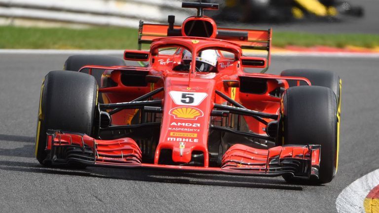 Sebastian Vettel menangkan F1 GP Belgia