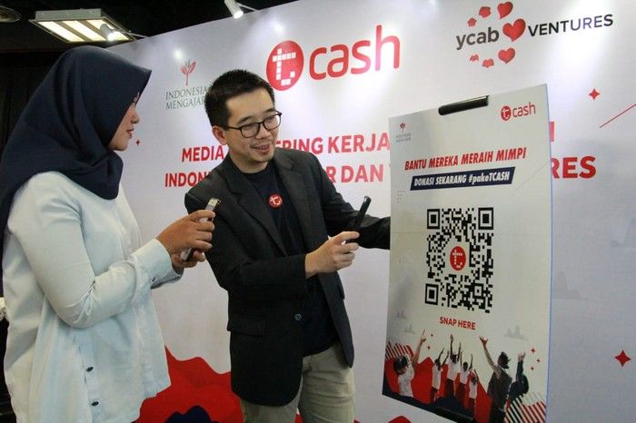 Donasi Digital #pakeTCASH Indonesia Mengajar