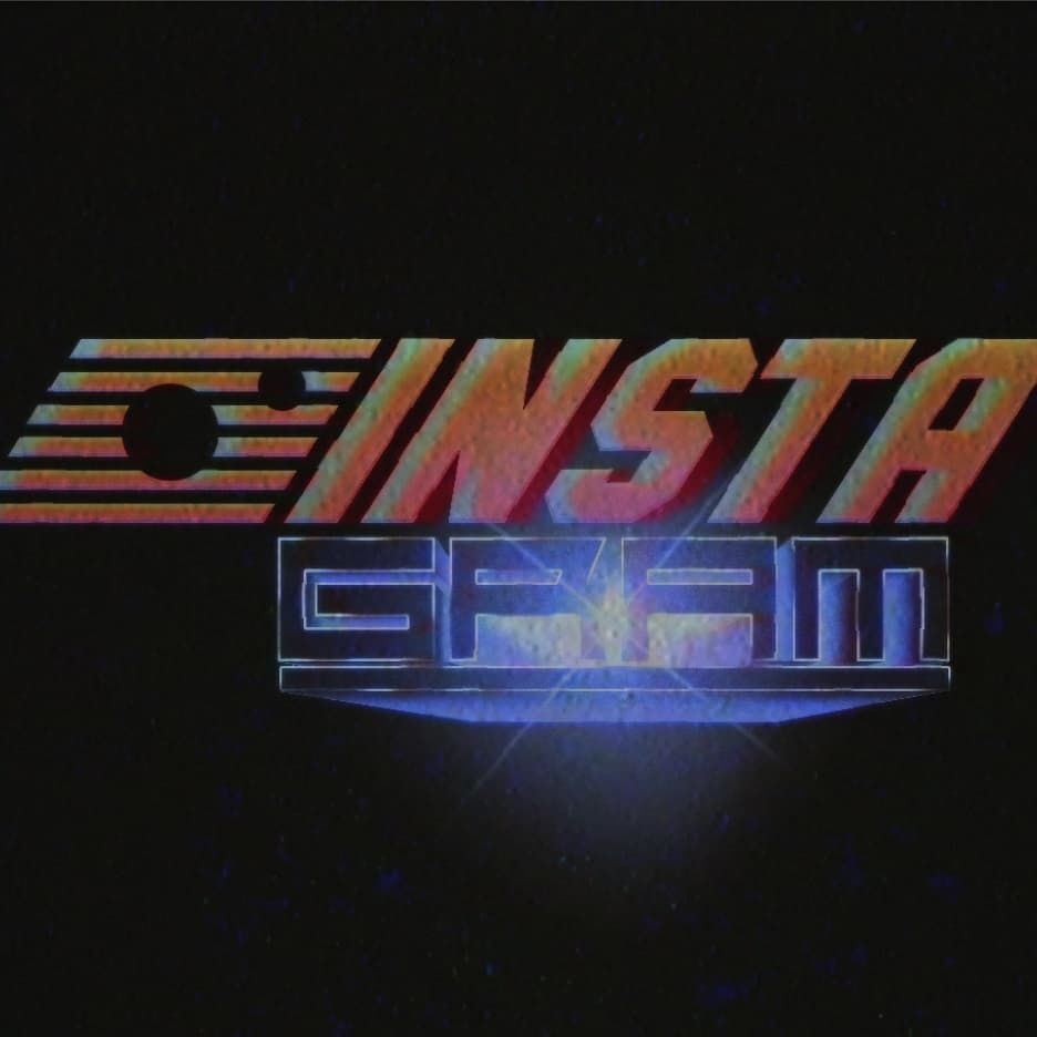 Desain logo berbagai brand di internet dengan gaya retro 80-an