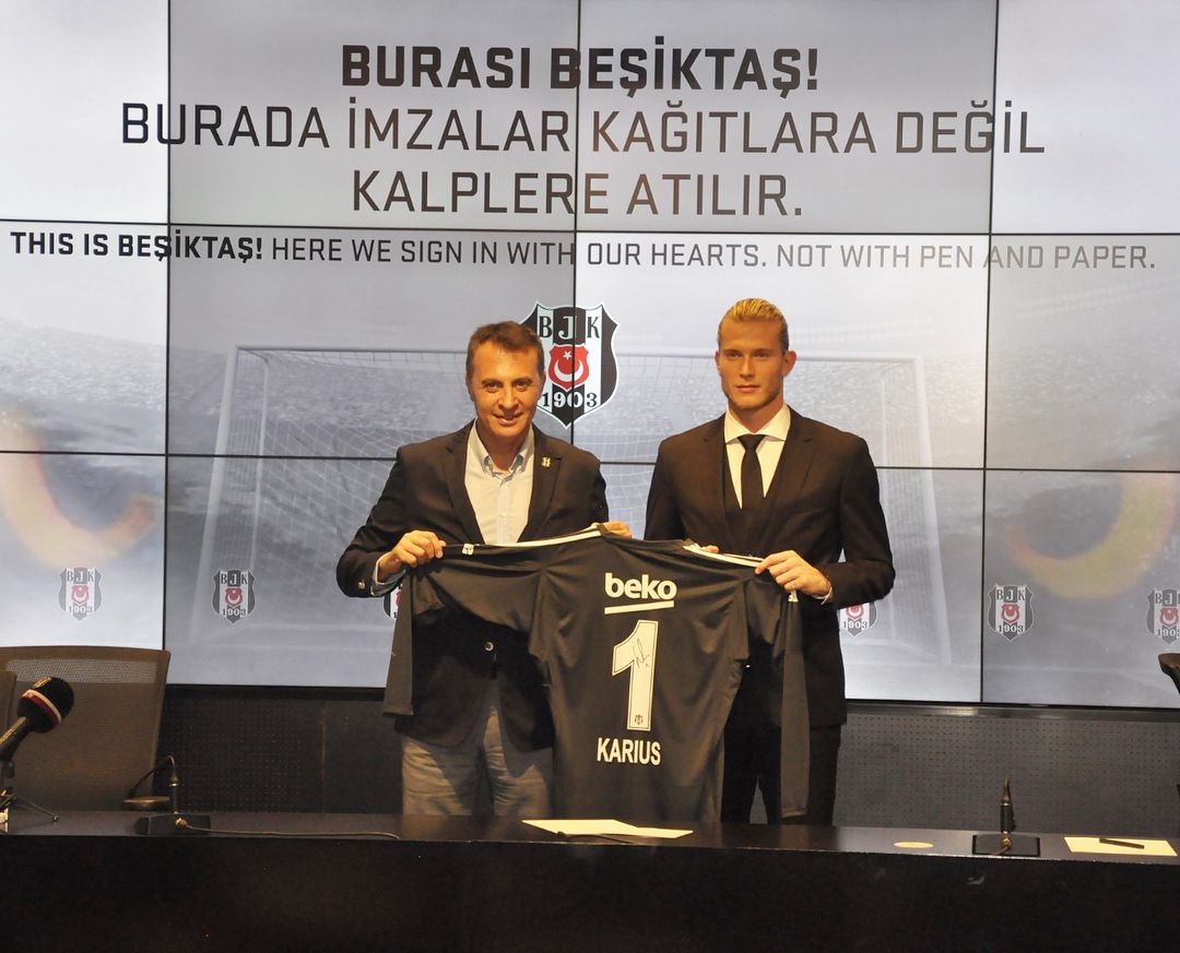 Karius resmi bergabung dengan Besiktas