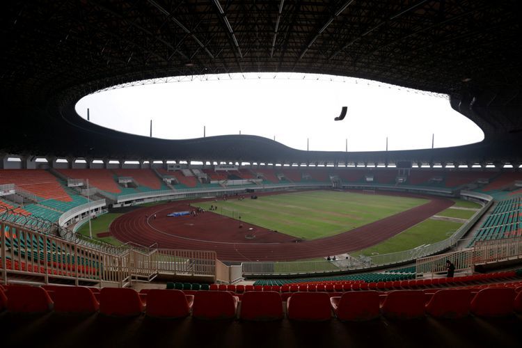 Final Sepakbola Asian Games di Stadion Pakansari
