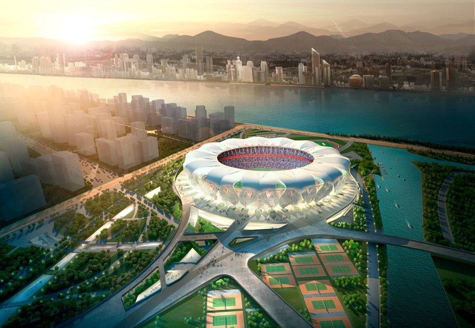 Stadion Rp5,5 triliun untuk Asian Games 2022