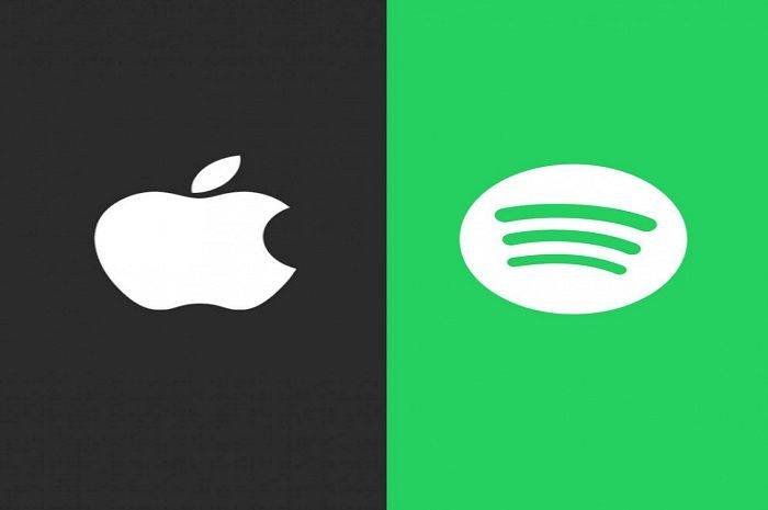 Apple Music dan Spotify