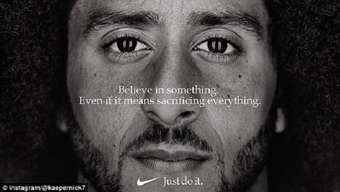 Kampanye Nike yang dibintangi Colin Kaepernick