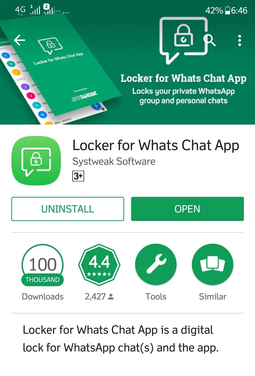 download aplikasi Locker for WhatsApp Chat App