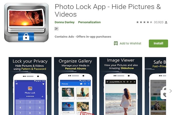 Photo Lock App - Hide Pictures & videos