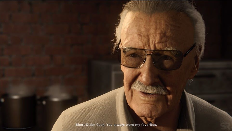 Stan Lee jadi cameo di game Spider-Man besutan Insomniac