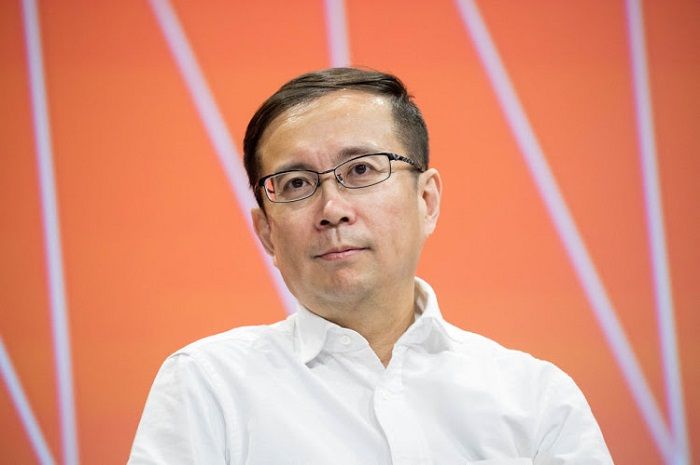 PARIS, FRANCE - JUNE 16:  Daniel Zhang CEO of Alibaba group, attends a conference during Viva Techno