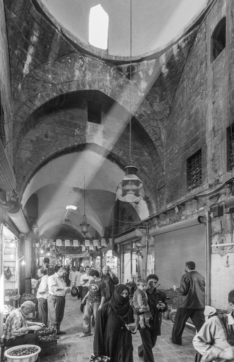 (Pasar) Covered souq, Aleppo.