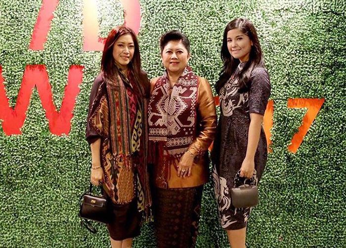 Aliya, Ani Yudhoyono dan Annisa 