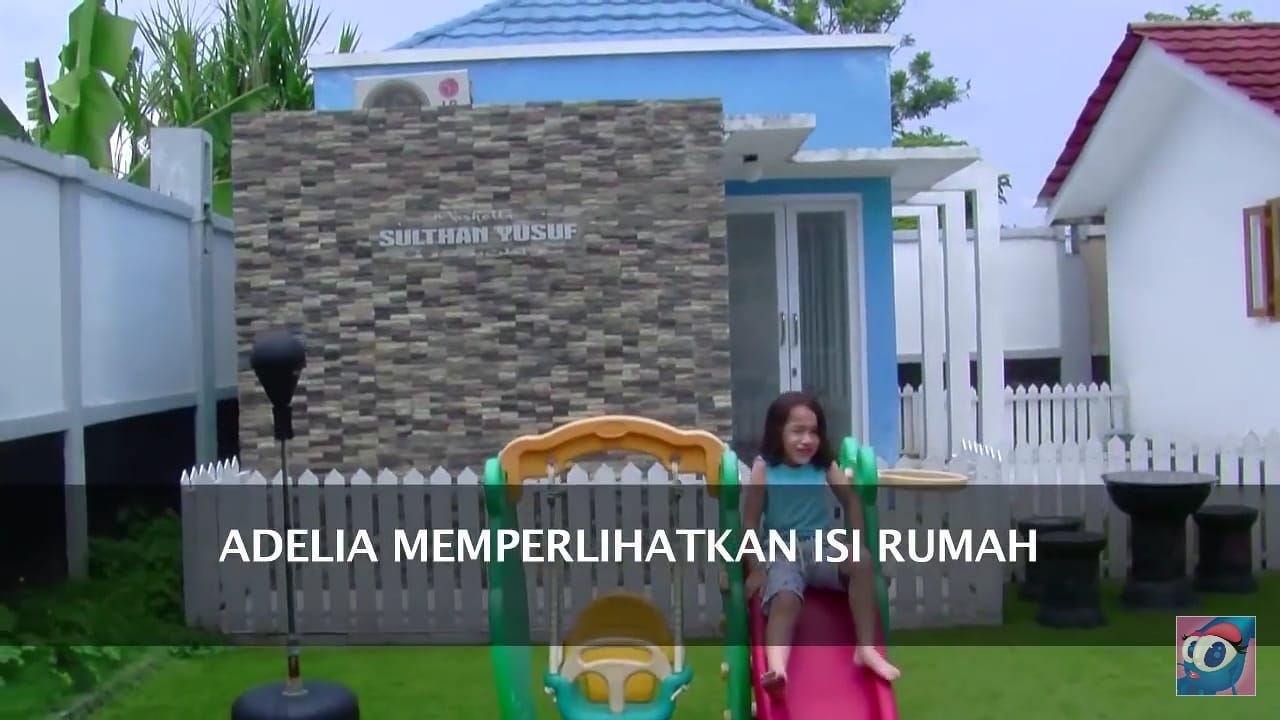 Ruang bermain anak di rumah Pasha Ungu