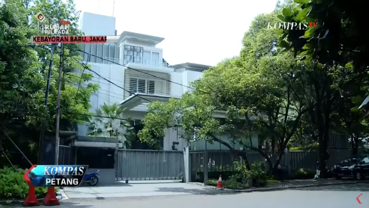 Rumah Setya Novanto di Jalan Wijaya