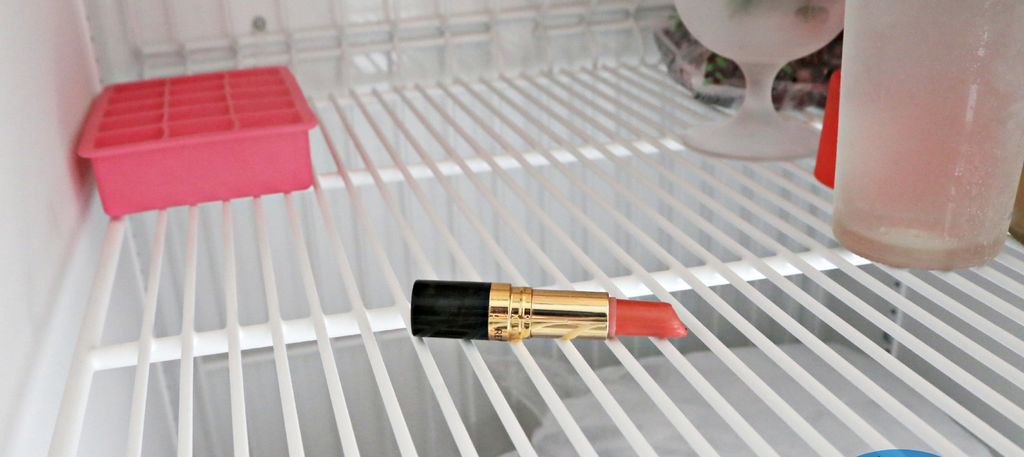Lipstick in Freezer