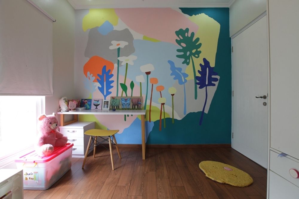 3 Inspirasi Mural Cantik Buat Rumah