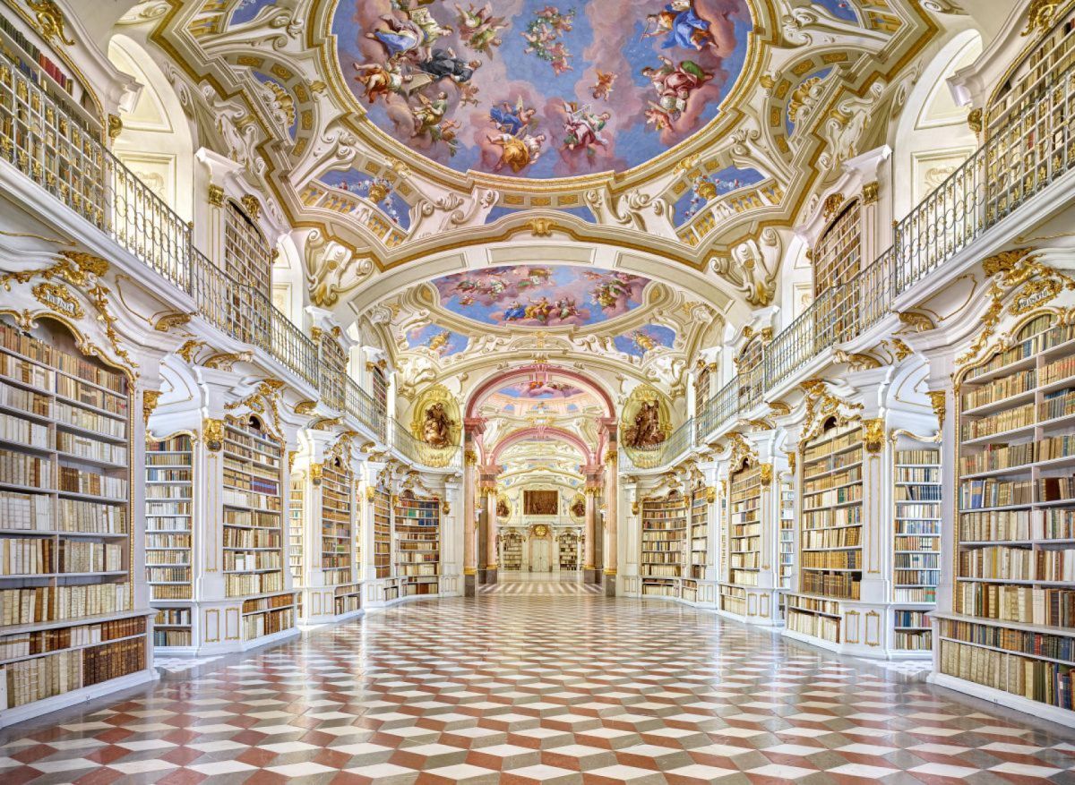 The Admont Abbey library – Austria