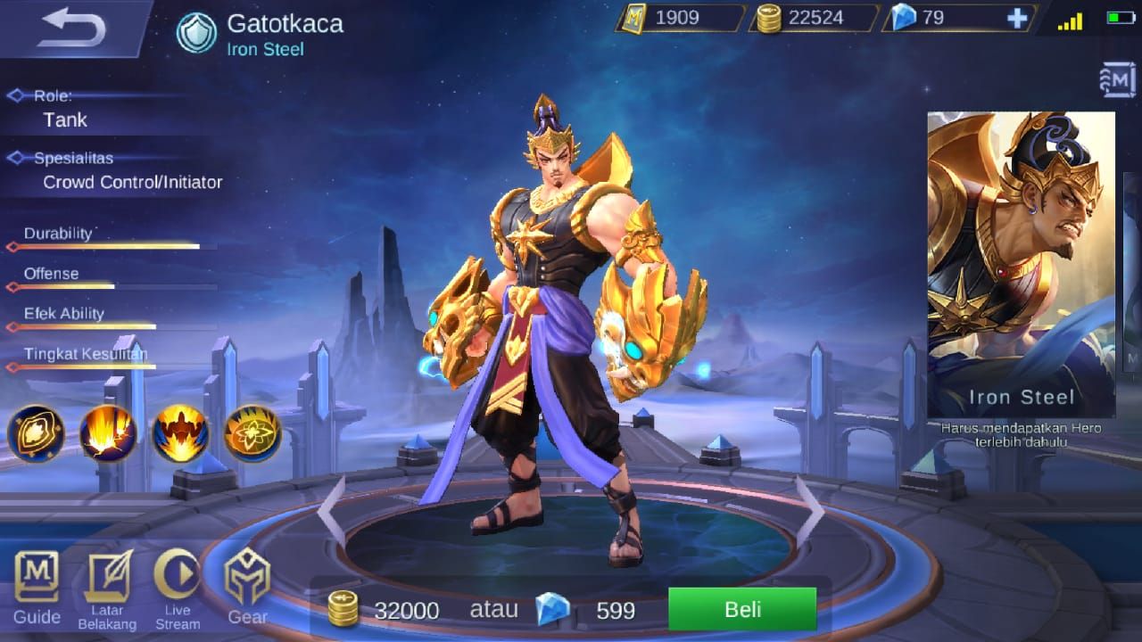 Gatotkaca Mobile Legends