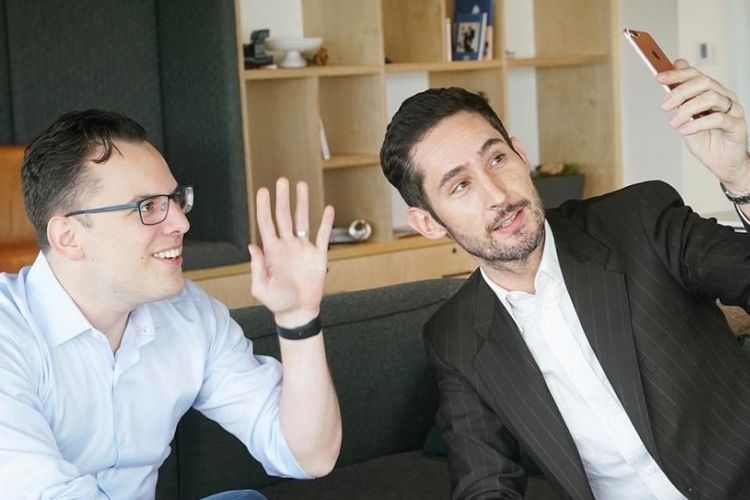 Kevin Systrom dan Mike Krieger mantan pendiri Instagram