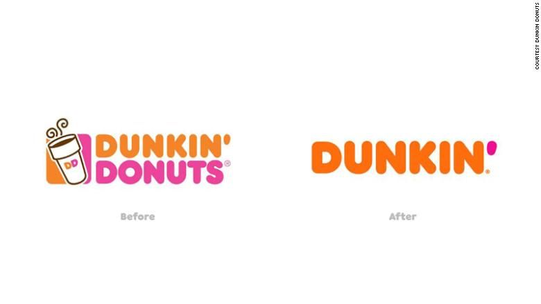 Logo baru Dunkin'