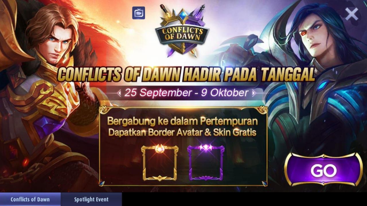 Conflicts of Dawn Mobile Legends