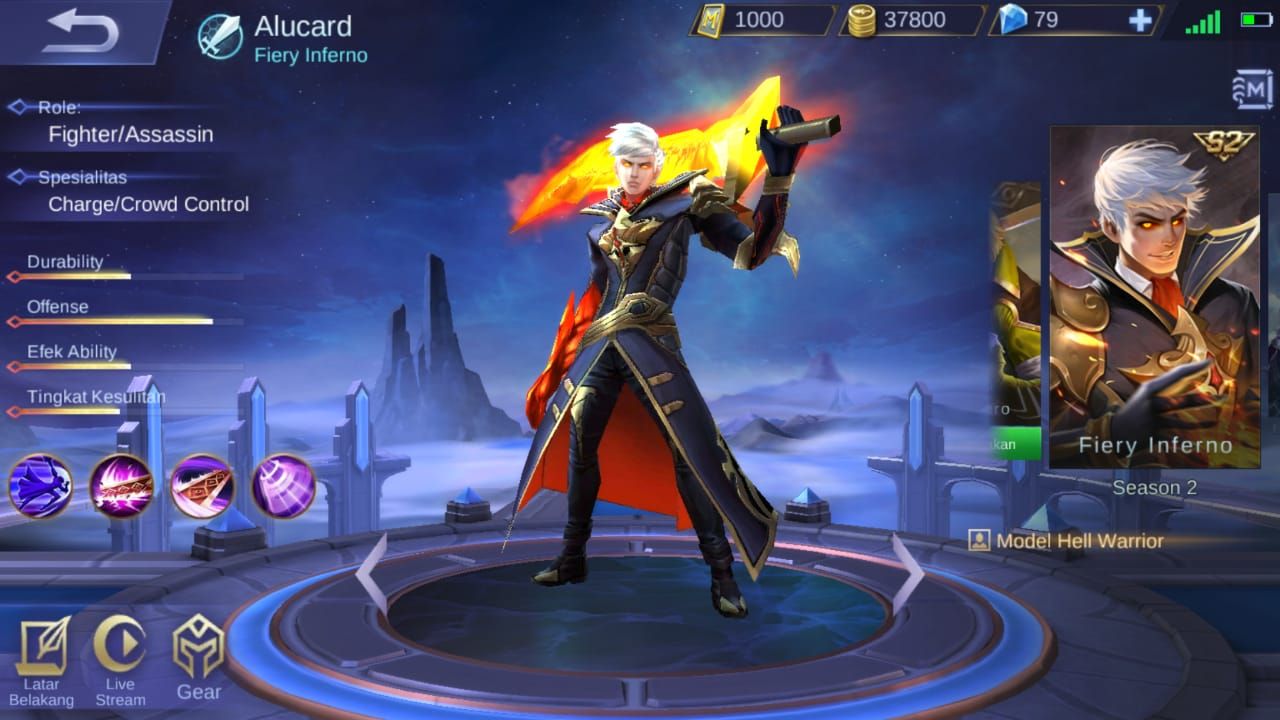 Season 2, Alucard (Fiery Inferno)