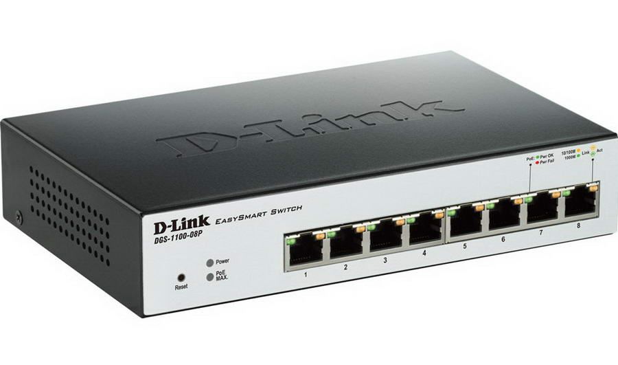 DLink DGS110008P Switch dengan Desain Ringkas dan Fitur Lengkap