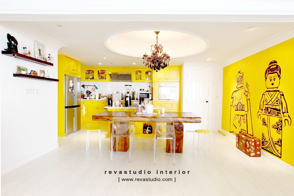 Dapur karya desainer interior terkenal @revanosatria