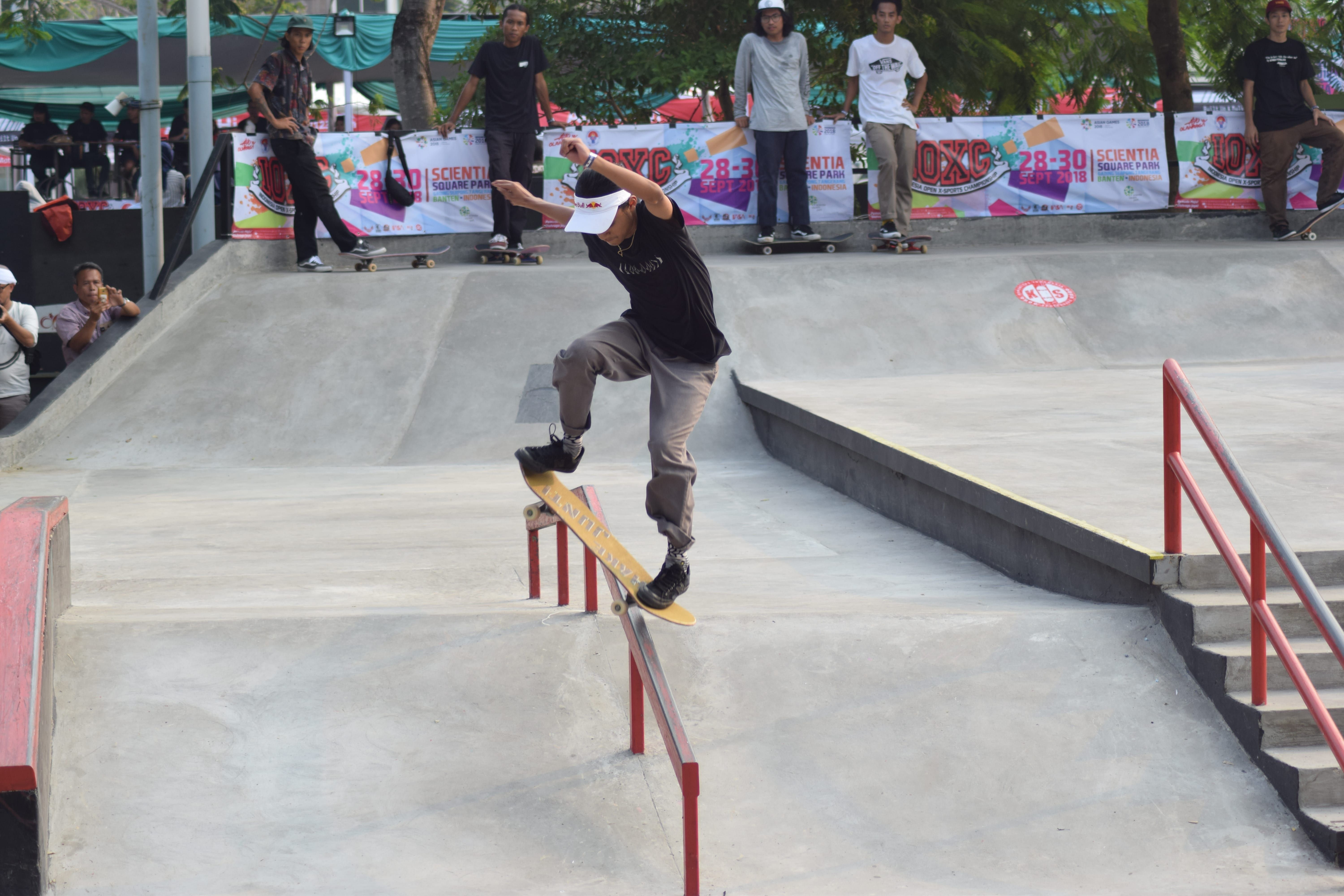 Sanggoe Dharma Tanjung skater asal Bali di IOXC 2018