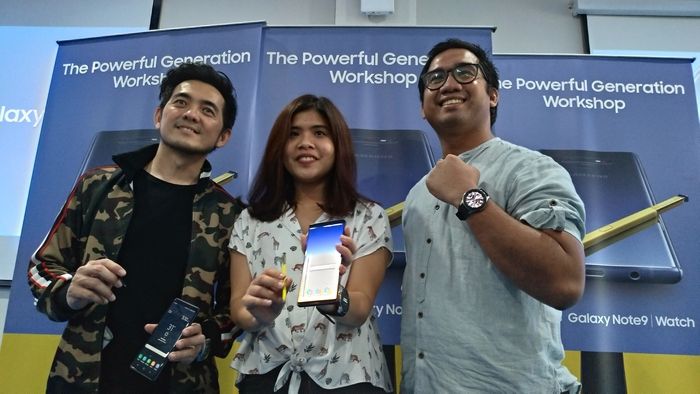 Pembicara Workshop Galaxy Note9 & Watch di Bintan, Riau