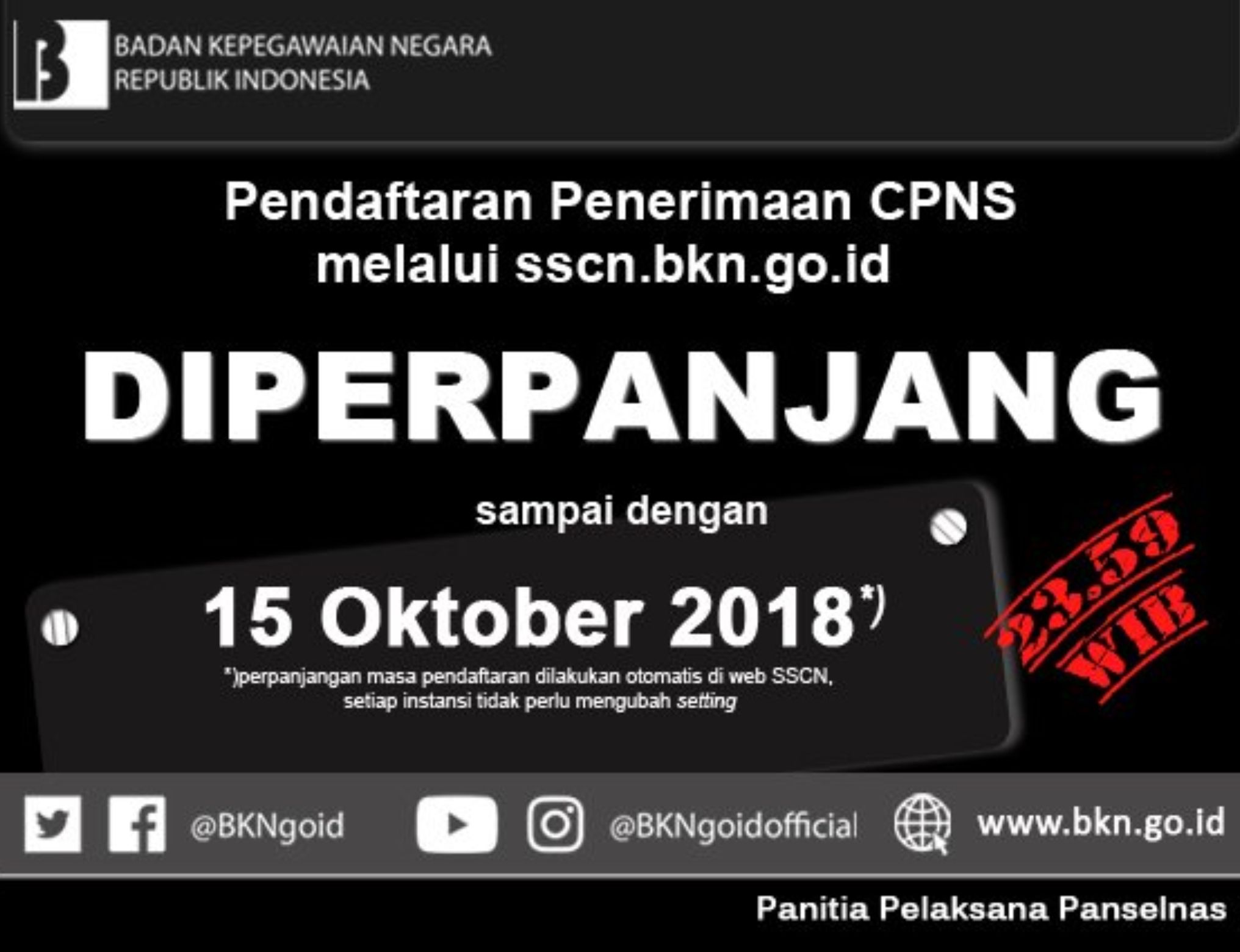 Pendaftaran Cpns 2018 Diperpanjang Simak Tips Mudah Akses Sscn Bkn Go Id Menurut Bkn