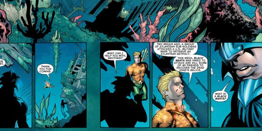 Ocean Master dan Aquaman bersaudara