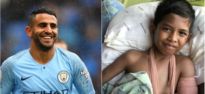 Rizky (12) bocah korban gempa Palu dapat video ucapan dari Rayed Mahrez.