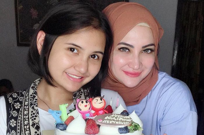 Nadiva Maureen, putri Natalie Sarah ketika merayakan ulang tahun ke-17