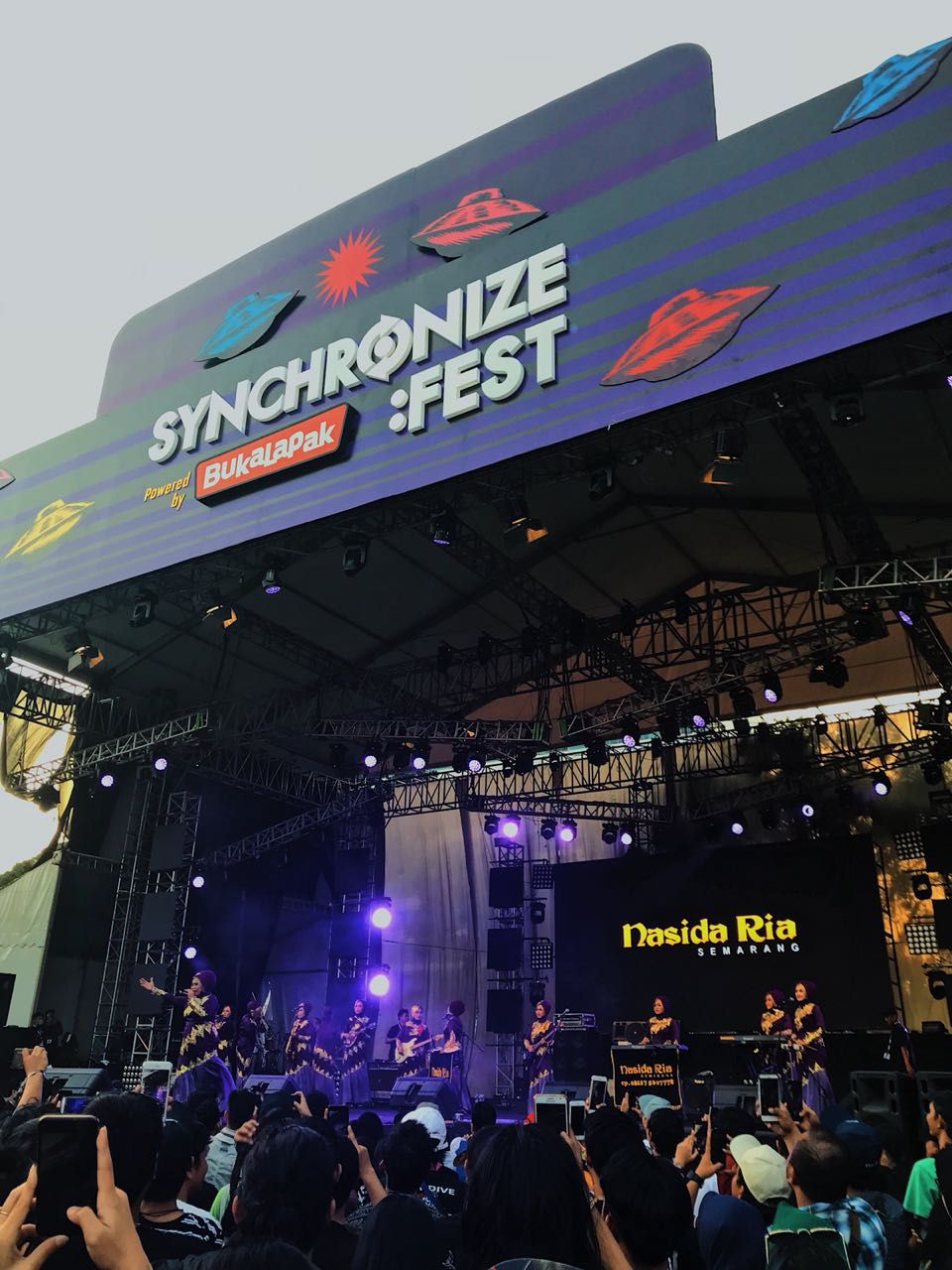 Nasida Ria di Synchronize Festival 2018